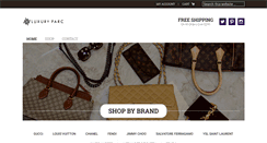 Desktop Screenshot of luxuryparc.com